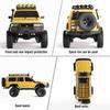 FCX18 FMS RC Crawler Toyota Cruiser 1/18 LC80 Offroad Trucks 4X4 RC Rock Crawler with Portal Axles, LED Lights for Adults (Yellow) view 2