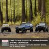 FCX18 FMS RC Crawler Toyota Cruiser 1/18 LC80 Offroad Trucks 4X4 RC Rock Crawler with Portal Axles, LED Lights for Adults (Yellow) view 3