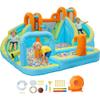 Garvee Bounce House for Kids Indoor and Outdoor, Inflatable Bounce 10-in-1 Playset with 550W Blower and Slide, Jump House for Backyard(191.34"168.5"86.61") view 1