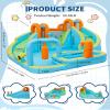 Garvee Bounce House for Kids Indoor and Outdoor, Inflatable Bounce 10-in-1 Playset with 550W Blower and Slide, Jump House for Backyard(191.34"168.5"86.61") view 2