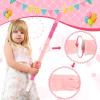 Atiloy 31.5 Inch Pinata Stick Kit Pinata Stick and Blindfold Won't Break Pink Pinatas with 19.4ft Rope and Confetti for Boys Girls Adult Birthday Party Decorations Large Funny Pinatas for Any Party view 3
