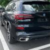 Compatible with X5 G05 M Sport 2019-2023 Rear Bumper Strip Spoiler Diffuser Splitter Scratch Protector Winglets Side Skirt Extension(Carbon Look) view 4