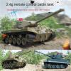 Quinmar Nitkeep Remote Control Tank 2.4GHz RC Battle Tanks with Realistic Recoil & Sound, 360 Rotating Turret, IR Programmable Function, for Adults Teens 14+, Military Model Gift(Green) view 2
