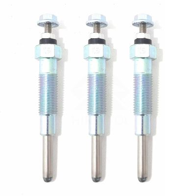 Plug Glow Compatible with Volvo for Ec25 Ec30 Ec35 Ec70 Ew70 Ec70vv Ew70vv 3pcs for Spark Plugs Glow Plugs PJ7415544