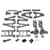 Remote Control Car Metal Upgrade Swing Arm Steering Cup Spare Parts 14301 14302 Compatible with 1 14(Titanium) view 1