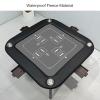 WZFPXIGWE Foldable Soft-Padded Mahjong & Card Table  10110178 cm, Quiet PU Leather Gaming Table for Poker, Domino, and Home or Club Use view 4