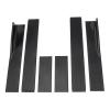 787" Side Skirt Extension Kit Universal Compatible with Subaru Impreza WRX STi Legacy 2000-2022 Apron Splitters Winglet Car Accessories(Carbon Fiber Look) view 1