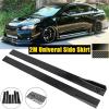 787" Side Skirt Extension Kit Universal Compatible with Subaru Impreza WRX STi Legacy 2000-2022 Apron Splitters Winglet Car Accessories(Carbon Fiber Look) view 2
