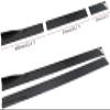 787" Side Skirt Extension Kit Universal Compatible with Subaru Impreza WRX STi Legacy 2000-2022 Apron Splitters Winglet Car Accessories(Carbon Fiber Look) view 3