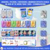ARNSSIEN Kids Smart Phone Toy, 2.8" Touchscreen Toddler Learning Phone with 180 Rotating Lens, Camera, Games, Music Player, Kids Phone for Girls Boys Age 3-12, A200 view 3
