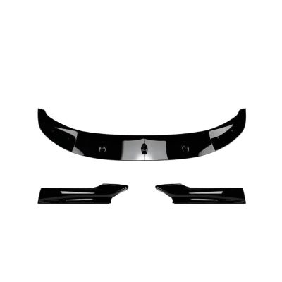 A Set Front Bumper Lip Diffuser Spoiler Cover Compatible for BMW 5 Series F10 F11 2011-2017 ABS Automobile Modified Accessories
