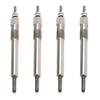 Preheat Plug Compatible with Isuzu for 4HF1 4HE NKR NPR 4.3L Engine Diesel 18-97033-761-0 4pcs Glow Plugs Excavator Accessories view 1