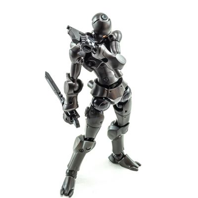 YSBRING Sheik Mainland 1/18 Scale Xenostrike 2.0 Deep Silver 3.75 inch Model Kits,High-Detail Poseable Figure for Collectors (15+)
