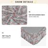 Cotton Crib Sheets for Boys or Girls Fire Truck Airplane Pattern, Soft Jersey Knit for Crib or Toddler Bed Size M view 3