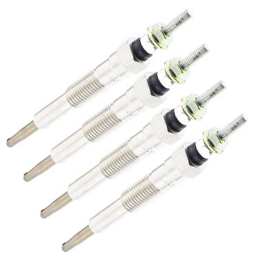 Heater Glow Plugs Compatible with Toyota for Town Ace Lite for Noah V Cr4 Cr5 Kr4 Kr52 Sr40 Sr50 for Corona for At21 Ct21 St21 1985067030 4X Glow Plug