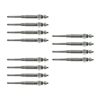 Heater Glow Plugs Compatible with for 1DZ 3Z 15Z 5FD 6FD 7FD 8FD Forklift Truck Engine for Turbo Heater Glow Plug 19850-96200-71(8pcs)(12pcs)
