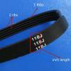 4PJ950 5PJ950 6PJ950 8PJ950 374J Length 950mm Multi Ribbed Drive Belt Rubber Belts(8ribs) view 2