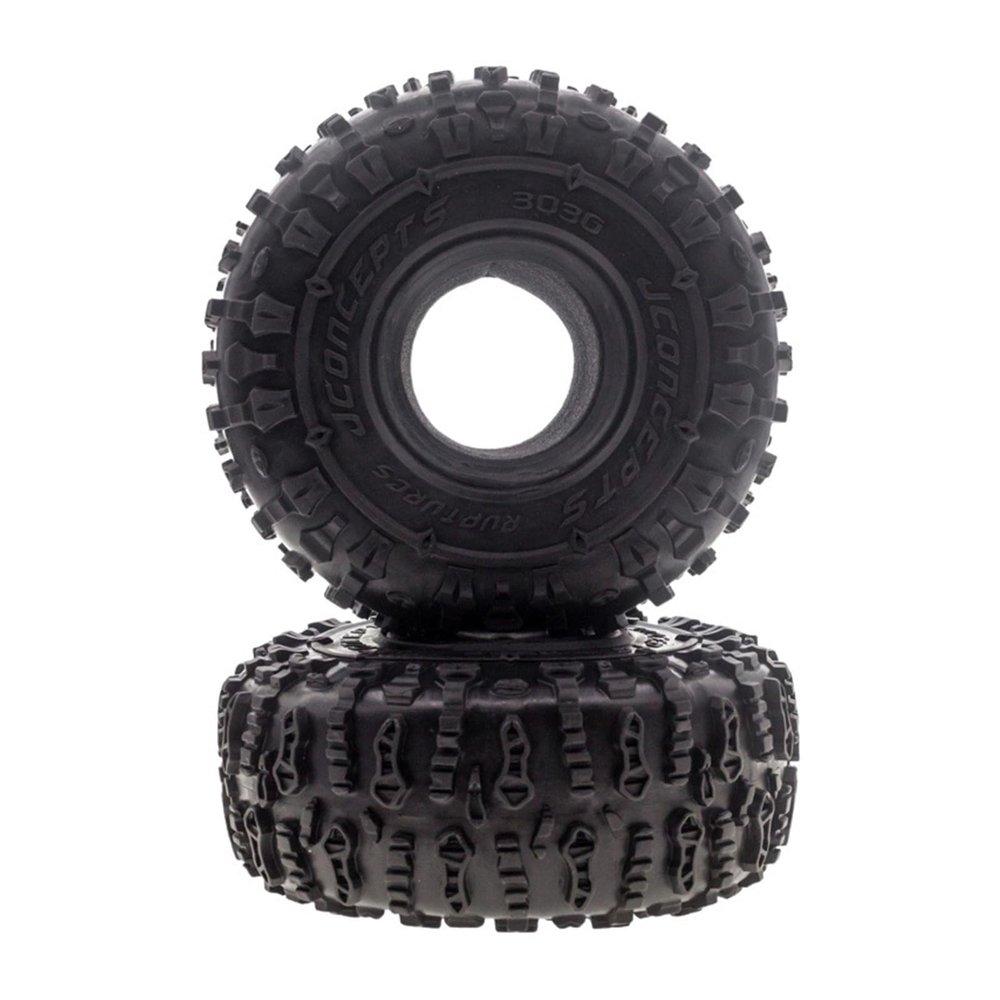 1/10 Scale 2.2" Rock Crawler Tires (149mm), Compatible with TRX-4, SCX10, 90046 RC Trucks, Off-Road Tire Set for Trail Performance and DIY Upgrade