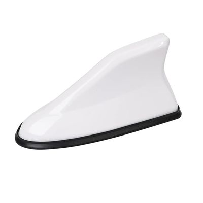 for Fiat 500 Cult 500L 500X 500E Radio Signal Car Antenna Shark Aerial with Adhesive Waterproof and Low Wind Resistance(Normal/B/White)