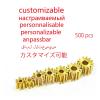 GUIFANG 0.3M Modulus Brass Metal Copper Gear 8/9/10/11/12/13/14/15/16/18 Teeth Motor Transmission Gear Fit 1mm 1.5mm 2mm Shaft(14T 1.48mm Hole) view 4