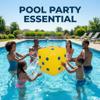 2PCS Premium 0.6m Inflatable Pool Dice - Giant Floating & Throwing Dice for Pool Parties, Backyard Games & Family Fun - Multiple Colors Available (White/Yellow/Red/Black/Blue) view 2