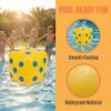 2PCS Premium 0.6m Inflatable Pool Dice - Giant Floating & Throwing Dice for Pool Parties, Backyard Games & Family Fun - Multiple Colors Available (White/Yellow/Red/Black/Blue) view 4