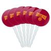 Graphics & More Harry Potter Gryffindor Seal Cupcake Picks Toppers Decoration Set of 6 view 1