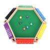 Sunisfa Wooden Dice Game, 2-6 Player Close The Box Dice Game Educational Math for Family Teachers Students, Premium Beech Wood Portable Board for Home Party Camping view 1