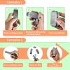 3PCS 3D Printed Kickflip Magnetic Fidget Set for Adults,Mini Flipping Fingerboard Skateboard Fidget Slider with Storage Box Desk Toys view 3