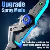 1/2pcs Interstellar Spark Battle Blade Dual Mode LED Light Blade, 7 Color Change Dual Axe Blade, One Button Switching, Combine Design, Mist Effect, USB Rechargeable (Blue) view 4