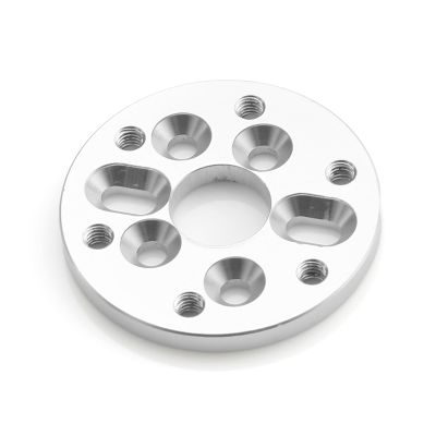 DIY Motor Upgrade Adapter - Metal Mount for Converting High-Performance Outrunner to Standard 540/3650 Size in RC Cars