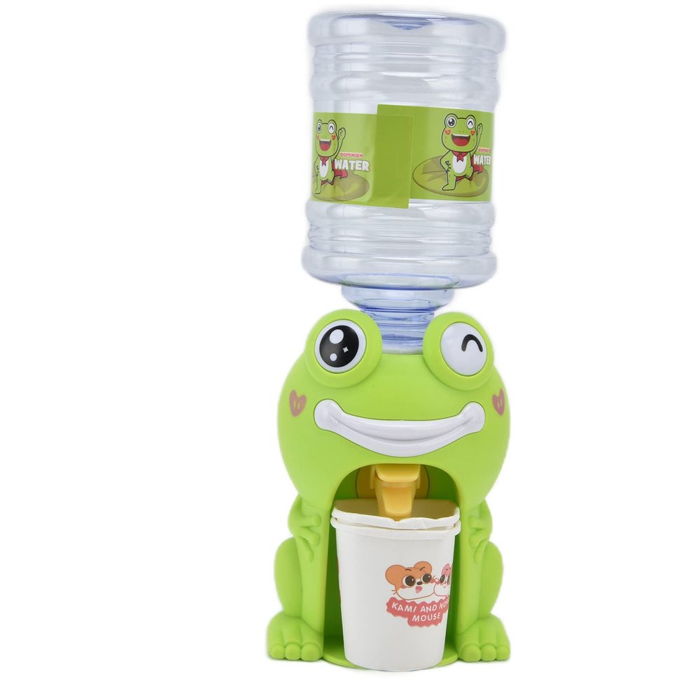 RASTKY Water Dispenser Cute Mini Simulation Toy for Kids Kitchen Play, with Light and Sound Effects, Plastic Material (#3)