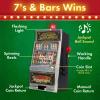 Real Slot Machine - Las Vegas Casino Slots with Flashing Lights and Realistic Jackpot Sounds - Lucky 7s Casino Machine Accepts 98-Percent of World Coins by Trademark Games view 2
