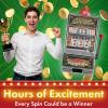 Real Slot Machine - Las Vegas Casino Slots with Flashing Lights and Realistic Jackpot Sounds - Lucky 7s Casino Machine Accepts 98-Percent of World Coins by Trademark Games view 3