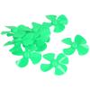 10 Pieces 40mm 4 Blade Propeller Compatible with 2mm Motor Shaft, Red Plastic Propeller Set for DIY Model Construction and Remote Control Toy Car Assembly (Green) view 2