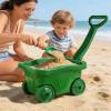 Ideal Present for Little Gardeners Pull Cart Gardening Set for Females Fun in Garden Beach Snow Epochs 2 to 4 Screen Complimentary Toy view 2
