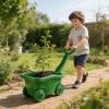 Ideal Present for Little Gardeners Pull Cart Gardening Set for Females Fun in Garden Beach Snow Epochs 2 to 4 Screen Complimentary Toy view 3