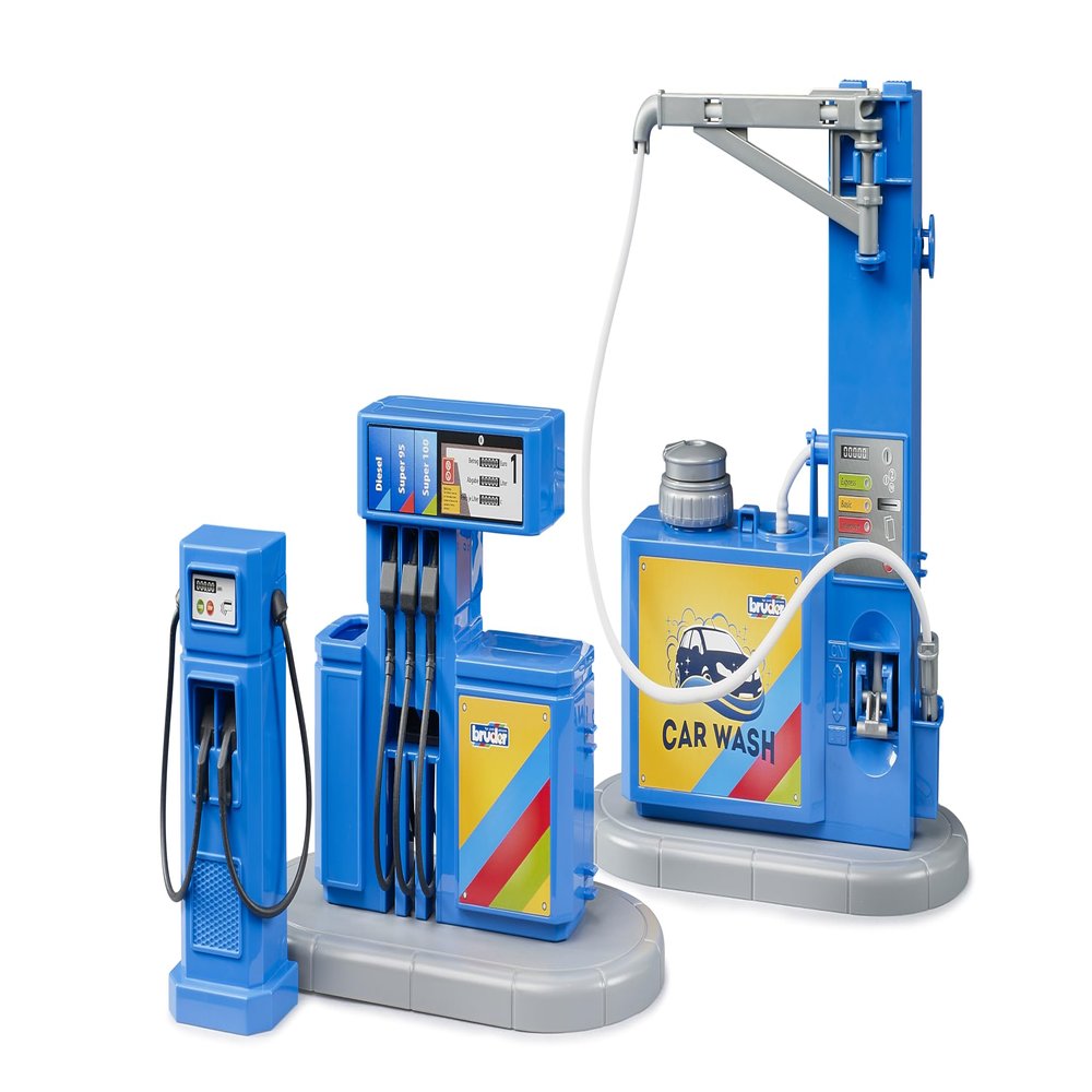 Bruder 62113 Accessory: Gas Station and Car Wash