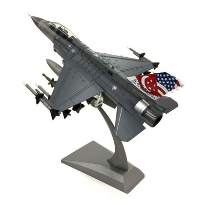 LGSRSNXHTX Alloy F-16D Fighter 1/72 F-16 Fighter Model Plane Attack Plane Military Airplane for Adults Collection Home Office