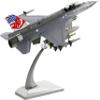 LGSRSNXHTX Alloy F-16D Fighter 1/72 F-16 Fighter Model Plane Attack Plane Military Airplane for Adults Collection Home Office view 2