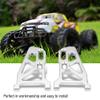 Aluminium Alloy Front Lower Suspension Arm, RC Front Lower Suspension Arm for FS 53633 51805 51806 1/10 Scale RC Car, CNC Machined with Anodized Finish (513007S Silver) view 2