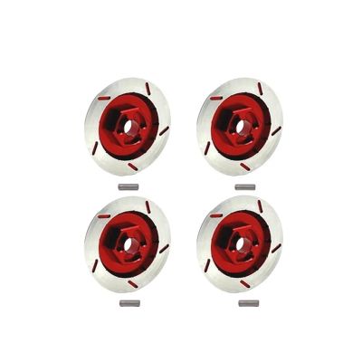 SERBNOPG RC Crawlers Spare Parts for Mn for Mn128 MN86 MN86S G500 1/12 12mm Brake Disc Metal Decorative Part RC Car Upgrade OP Accessories Parts(Red)