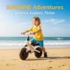 FVOJZQGD 3 in 1 Balance Bike and Bicycle with Training Wheels, Adjustable Seat, Convertible Tricycle for Toddlers and Kids 1-3 Years, Boys Girls view 3