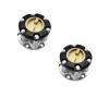 2pcs Manual Wheel Locking Hub Compatible with Suzuki Samurai 410 413 Sidekick X90 Vitara B039 43810-60A00 4381060A00(Yellow) view 1