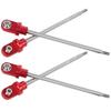 RC GTX Steel Shock Shaft Rod Ends TRAXXA 1/5 X MAXX Truck Accessories Upgraded (Red) view 1