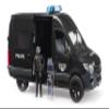 Bruder 02685 Mercedes-Benz Sprinter Police Special Forces with Police Figure view 3