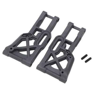 2PCS Front Lower Swing Arm for ZD Racing EX - 07 DBX - 07 1/7 RC Desert Car, Replacement Suspension Arm for 1/8 MT8 9021 9020 9116, Lightweight Durable Plastic with Screws