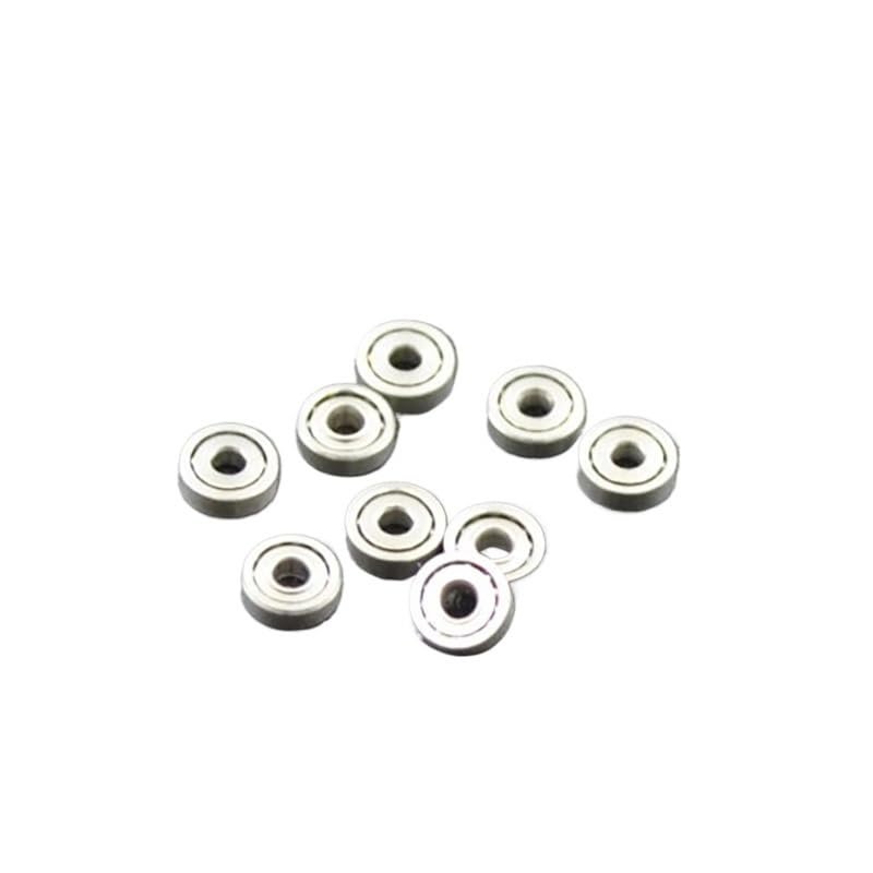 10/100pcs 1x3x1 mm 681 ZZ Mini Bearings Kit 1 mm Bore Parts Accessories 1 3 1 Toy Bearing(100Pcs)
