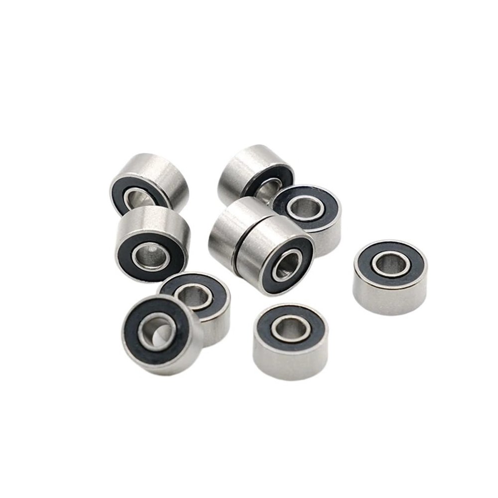 10PCS 695RS Bearing 5x13x4 mm Hobby Electric RC Car Truck 695 RS 2RS Ball Bearings 695-2RS Black Sealed