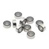 10PCS SMR105RS 5X10X4 mm Stainless Bearing Miniature RC Motor SMR105-2RS Ball Bearings SMR105 RS 2RS Black Seal view 3